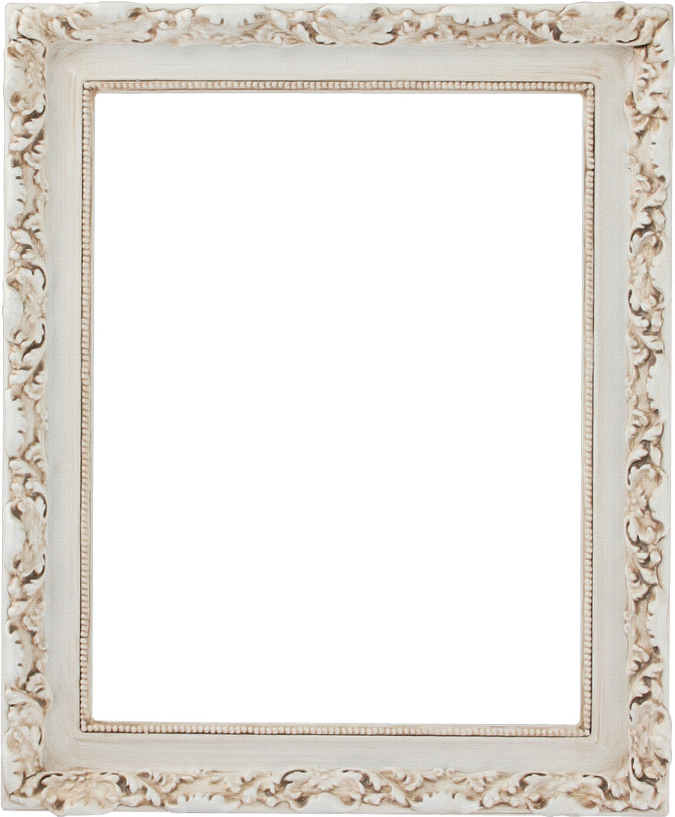 Marcos De Madera En Png Gratis Para Tus Fotos - White And Gold Picture Frames Clipart (1200x1200), Png Download