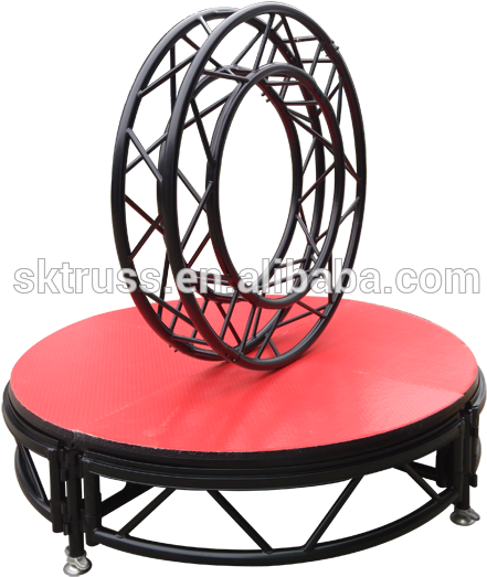 Wedding Stage Sets, Round Stage For Wedding, Profesional - Bench Clipart (640x640), Png Download