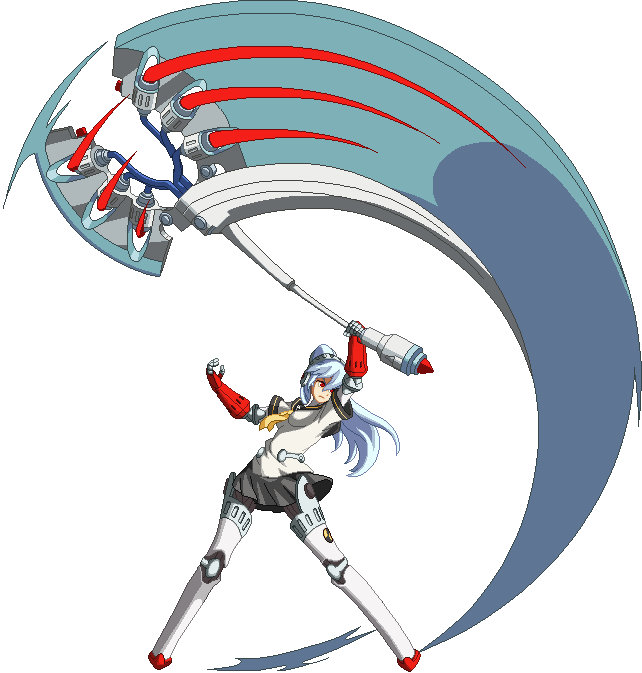P4arena Labrys 5aaa - Labrys Sprites Clipart (642x673), Png Download