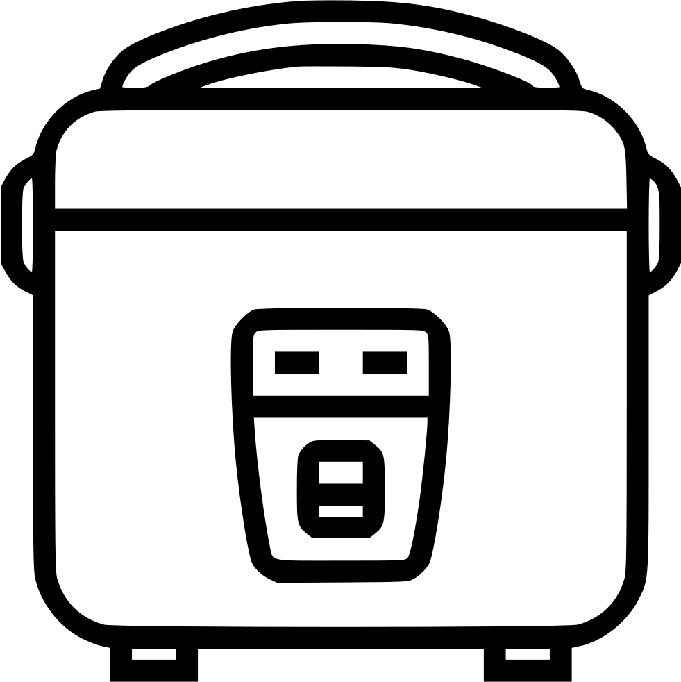 Rice Cooker Comments - Icon Clipart (981x982), Png Download