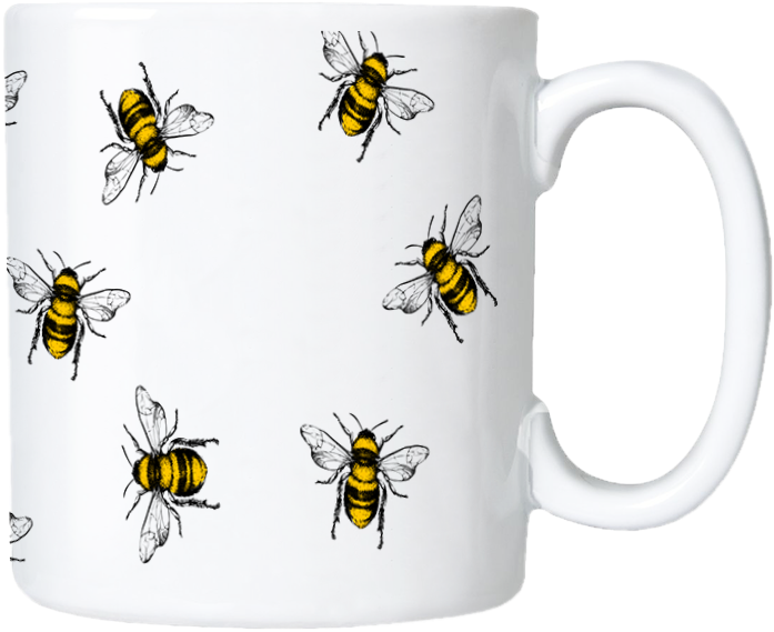 Caneca Estampa Personalizada Abelha - Coffee Cup Clipart (734x660), Png Download