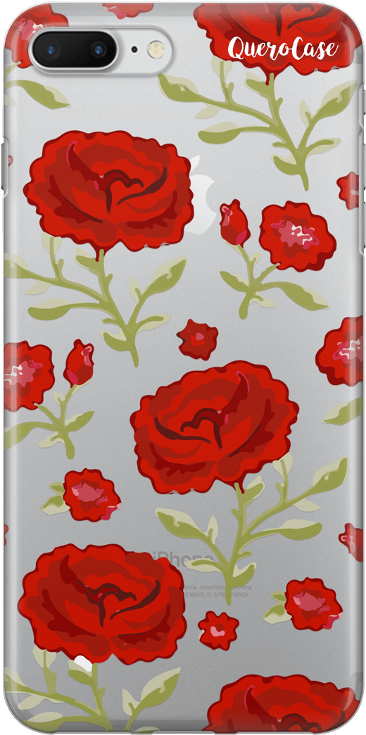 Rosas Vermelhas Transparente - Capinha Celular Girassól Rosas Vermelhas Clipart (1006x1100), Png Download