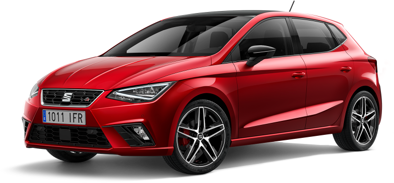 Seat Ibiza - Mazda 3 2018 Red Clipart (904x368), Png Download