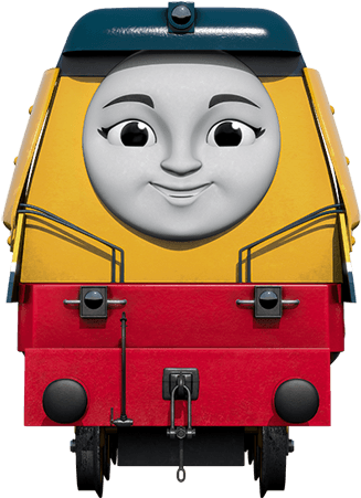 Rebecca - Rebecca The Yellow Engine Clipart (586x747), Png Download