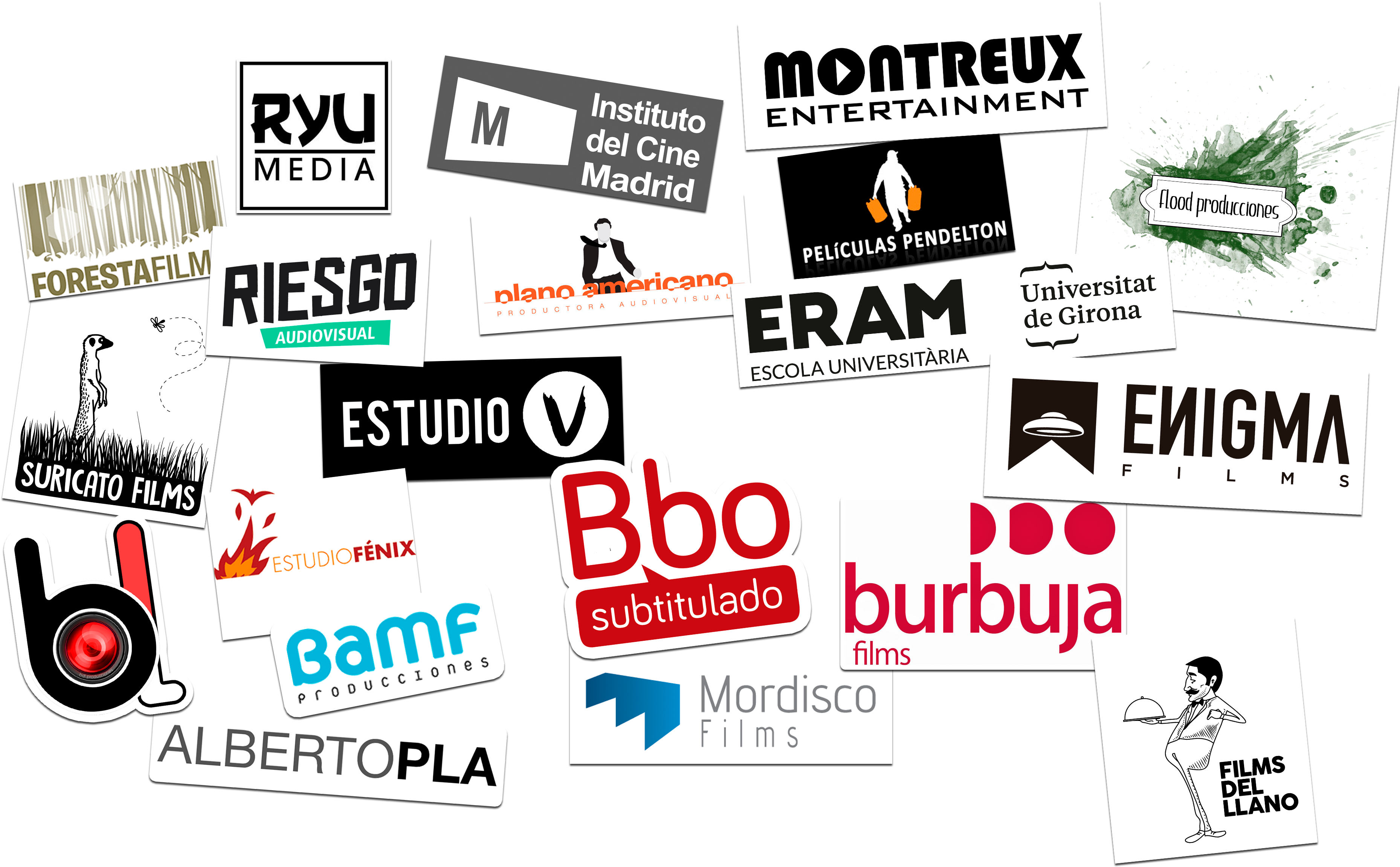 Colaboradores - Instituto Del Cine De Madrid Clipart (3780x2598), Png Download