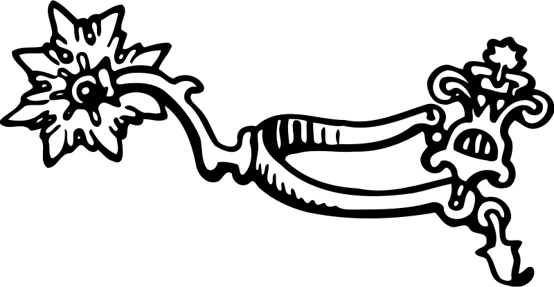 Spur Png - Spur Clip Art Transparent Png (800x414), Png Download