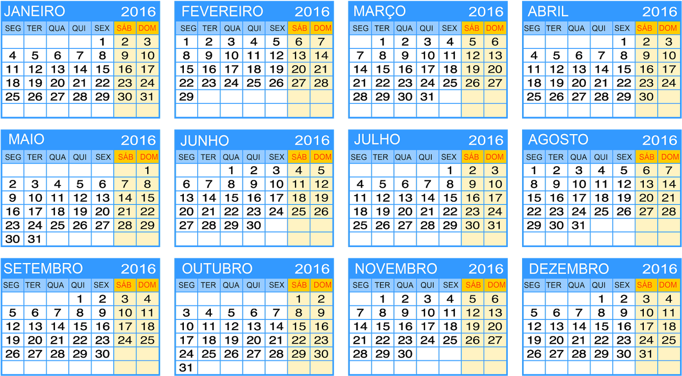 Base Para Calendário 2016 Em Alta Resolução Nos Formatos - Calendario 2017 Png Montagens Clipart (1600x1548), Png Download