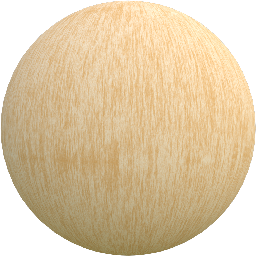 Light Wood Texture - Sphere Clipart (1024x1024), Png Download
