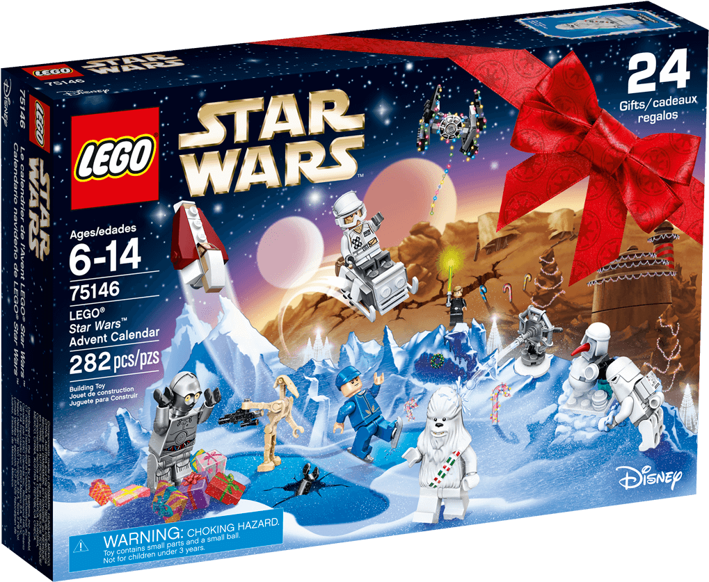 75146 Lego Star Wars Advent Calendar 2016 Spampocalypse - Lego Star Wars ™ Clipart (1488x837), Png Download
