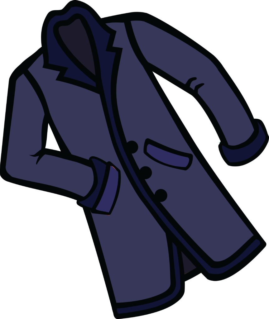 Coat Clipart Jakcet - Coat - Png Download (863x1024), Png Download