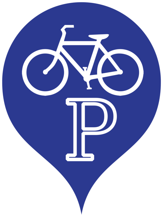 Bicycle Parking Cycling Segregated Cycle Facilities - Bike Route Signs Clipart (550x750), Png Download