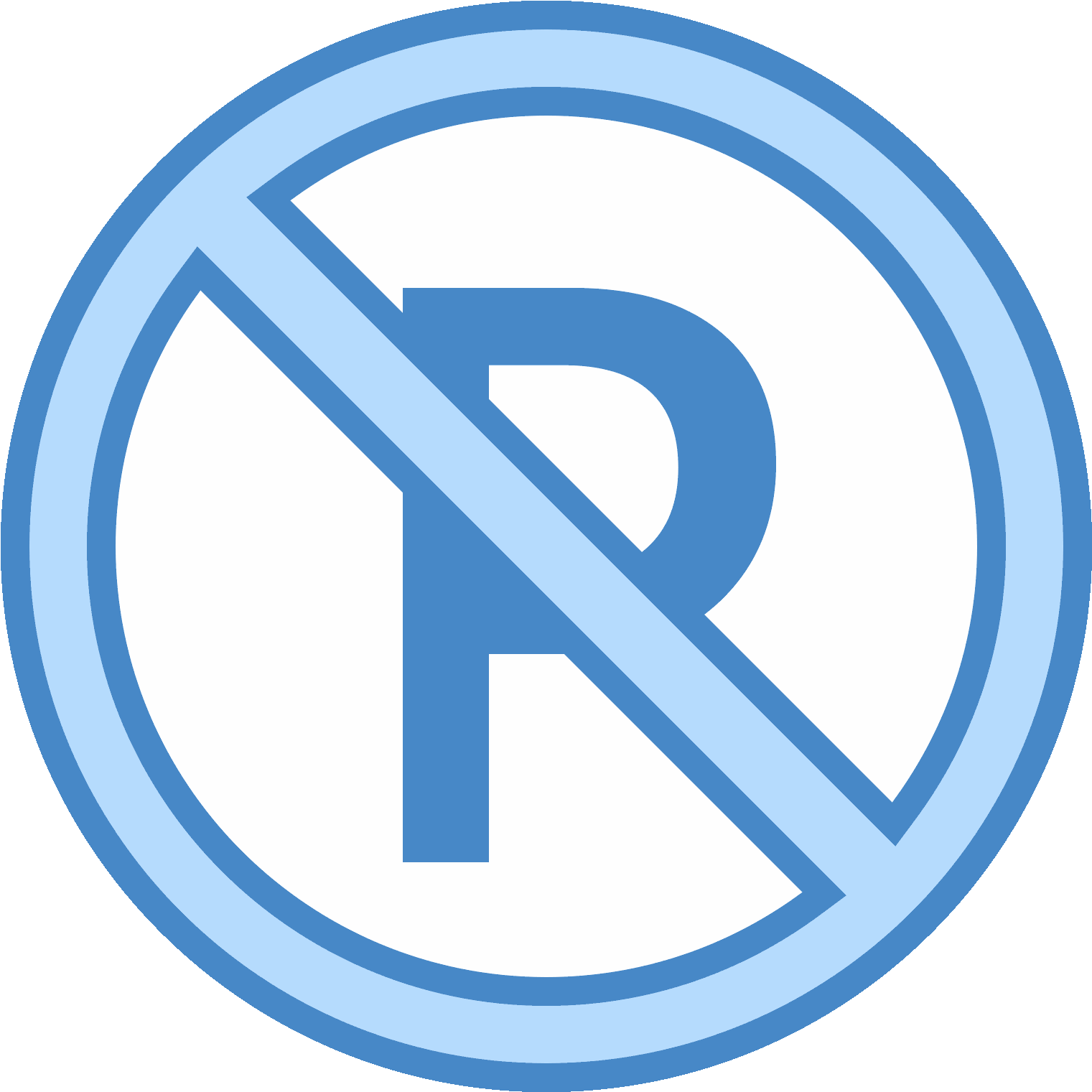 No Parking Icon , Png Download - Circle Clipart (1521x1521), Png Download