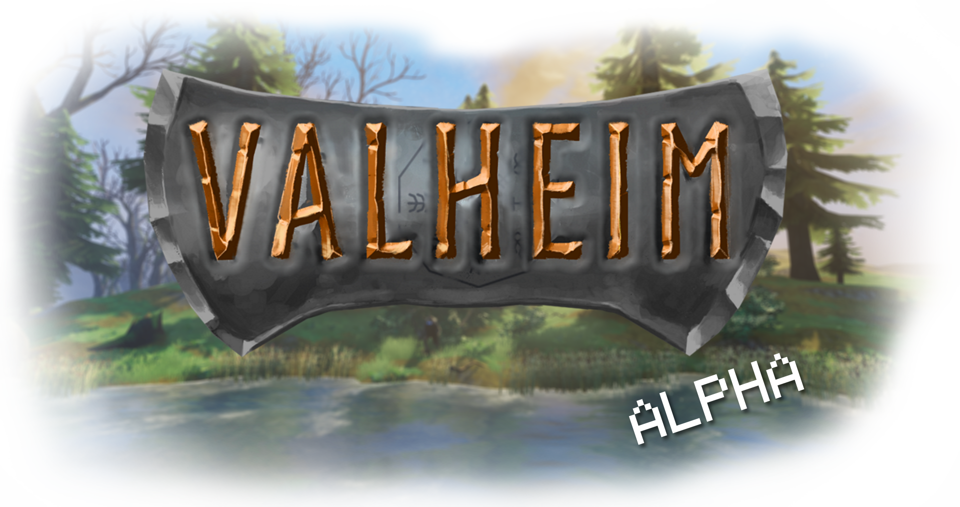 Valheim - Plate Girder Bridge Clipart (1920x1013), Png Download