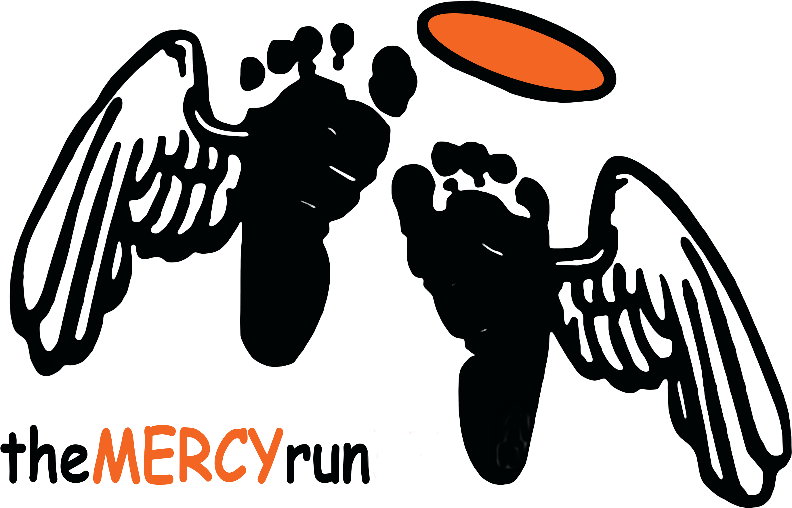 Mercy Run Logo - Parents Of An Angel Clipart (2917x2087), Png Download