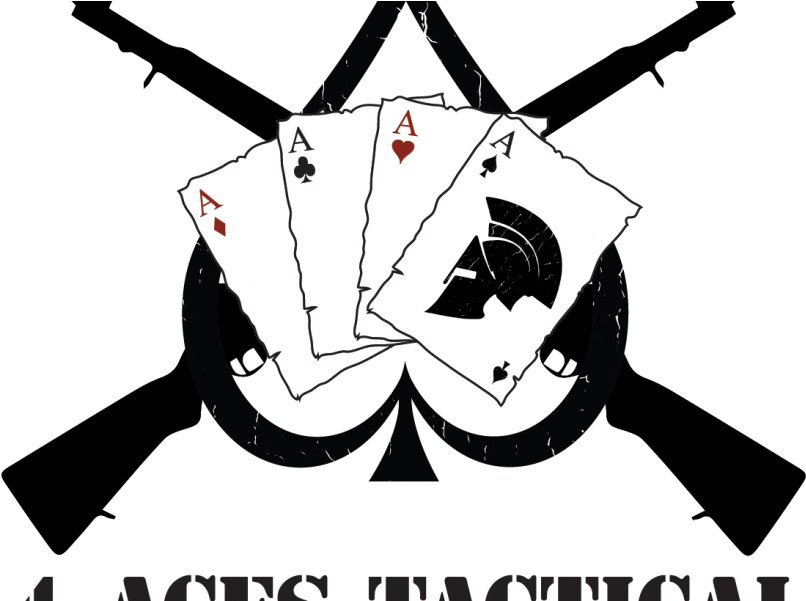 En]4 Aces Tactical[ - 4 Aces Logo Clipart (1140x600), Png Download