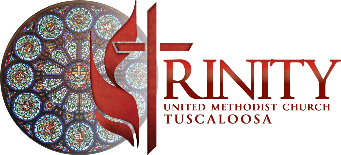 Trinity Umc Tuscaloosa - Stained Glass Clipart (1024x464), Png Download