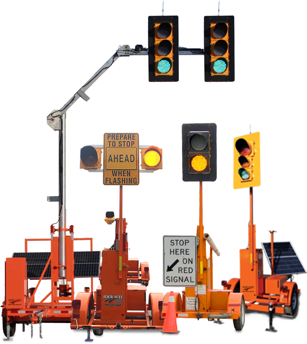 Portable Traffic Lights - New Traffic Control Lights Clipart (634x751), Png Download