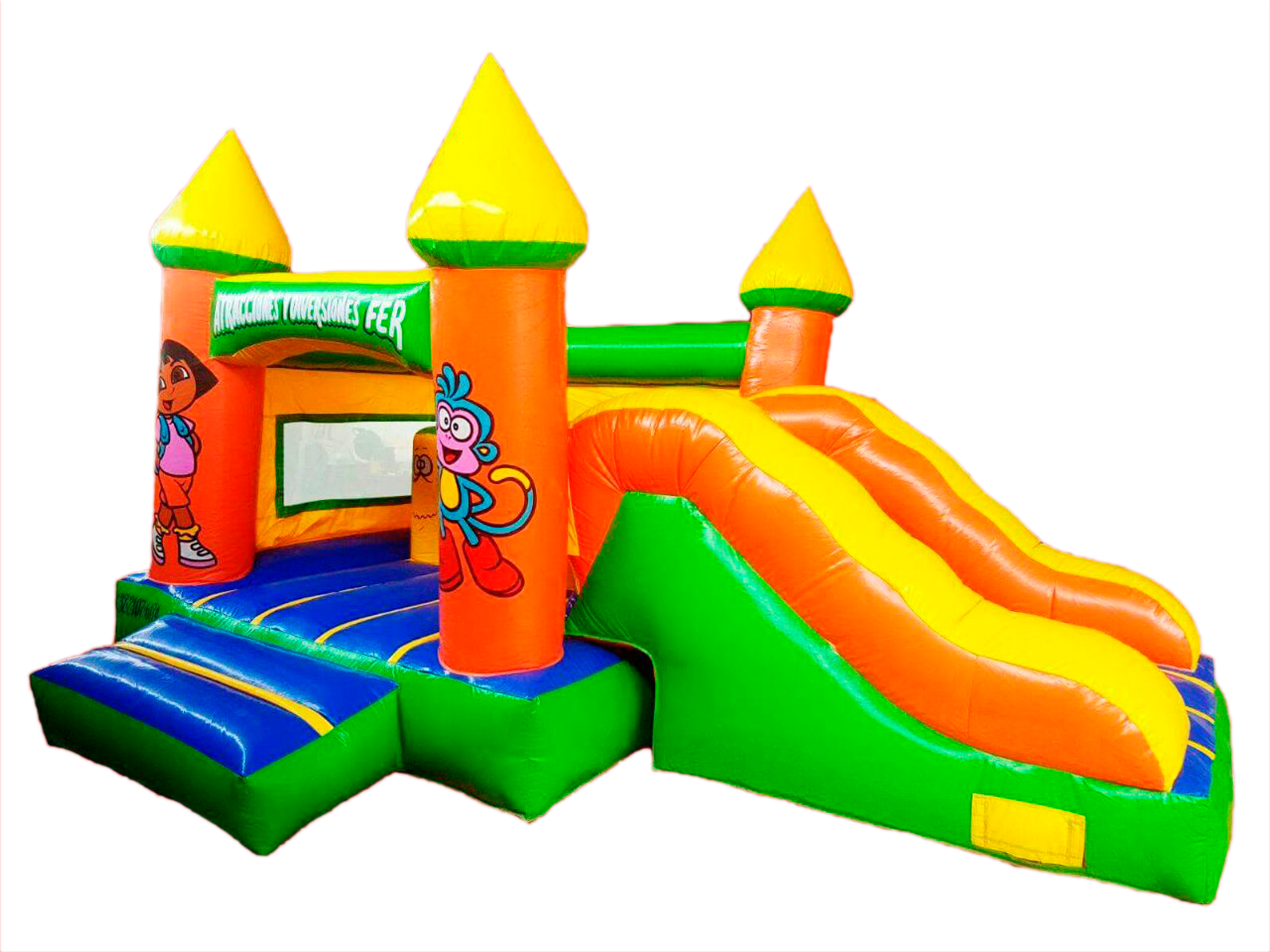 Brincolines De Dora - Inflatable Clipart (3888x2592), Png Download
