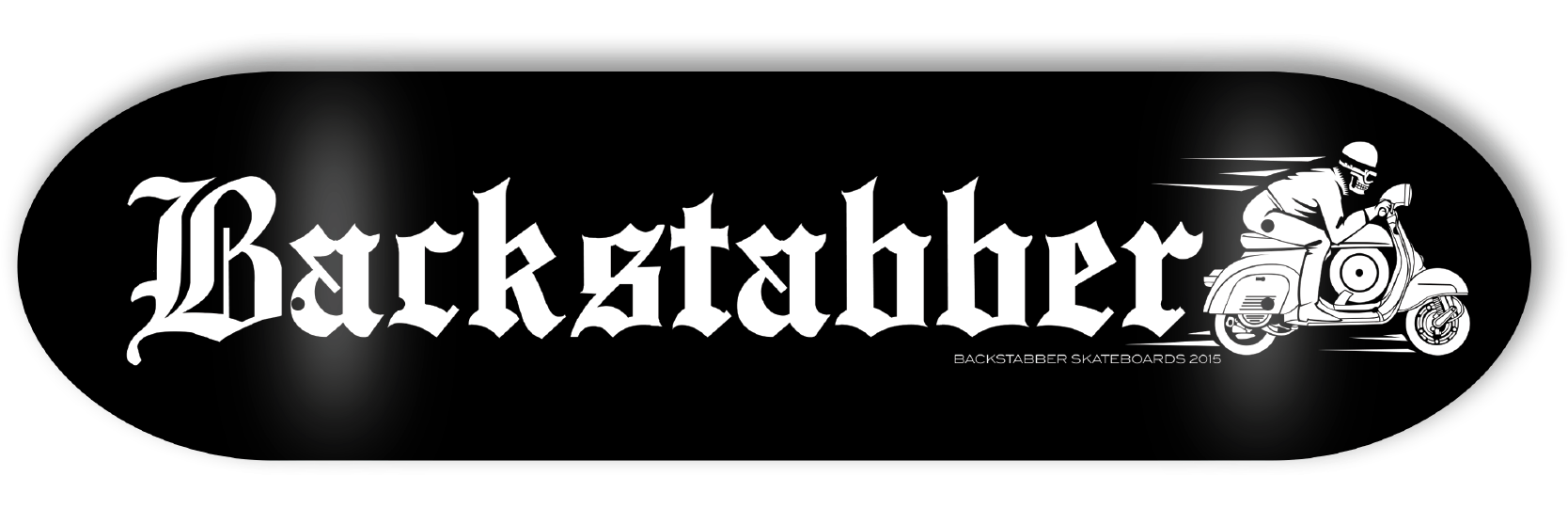 Backstabber Skullrider - Black Label Society Clipart (2000x1000), Png Download