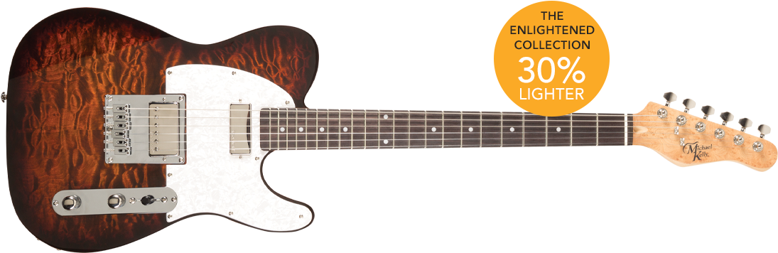 60's Electric Guitar Clipart (1100x362), Png Download