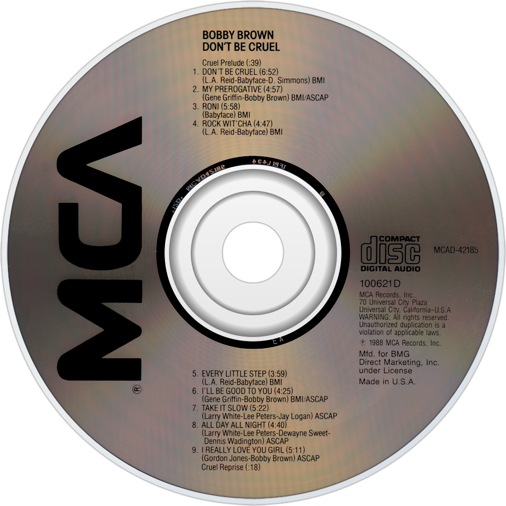 Don't Be Cruel (us) - Glenn Frey Soul Searchin Cd Clipart (1000x1000), Png Download