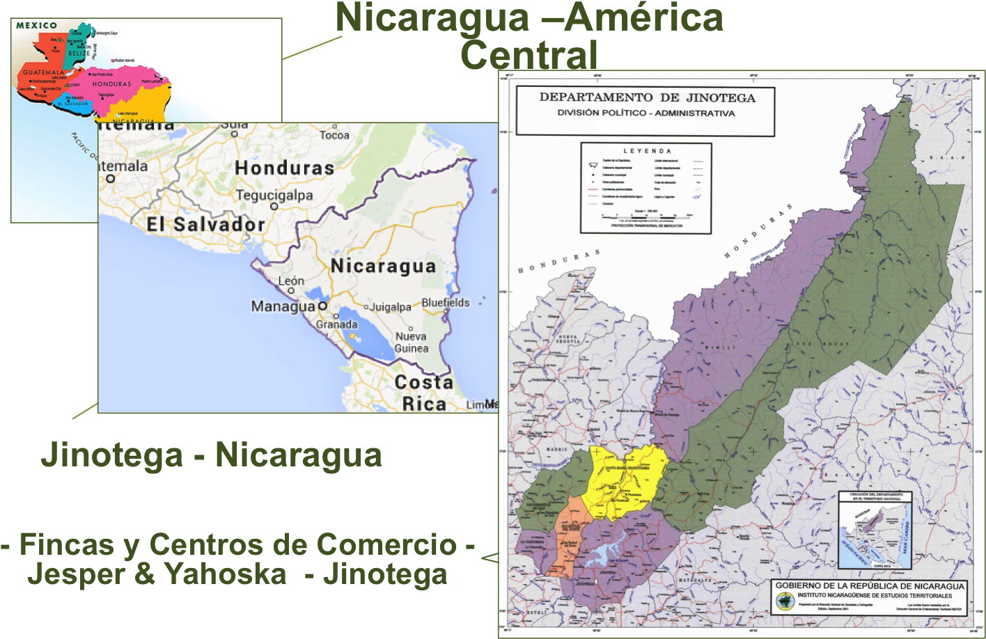 Mapa Politico De Jinotega , Png Download - Mapa Politico De Jinotega Clipart (1416x918), Png Download