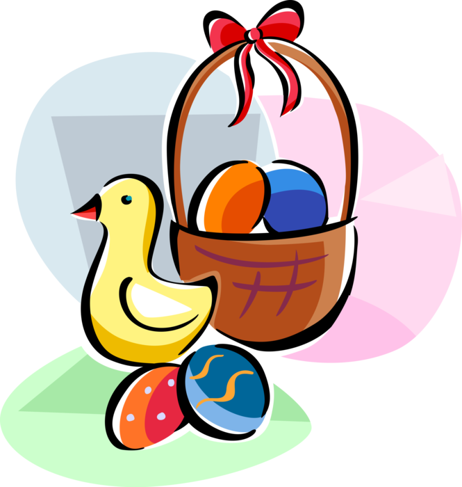 Vector Illustration Of Easter Baby Yellow Chick Bird - Pasqua Clipart - Png Download (665x700), Png Download