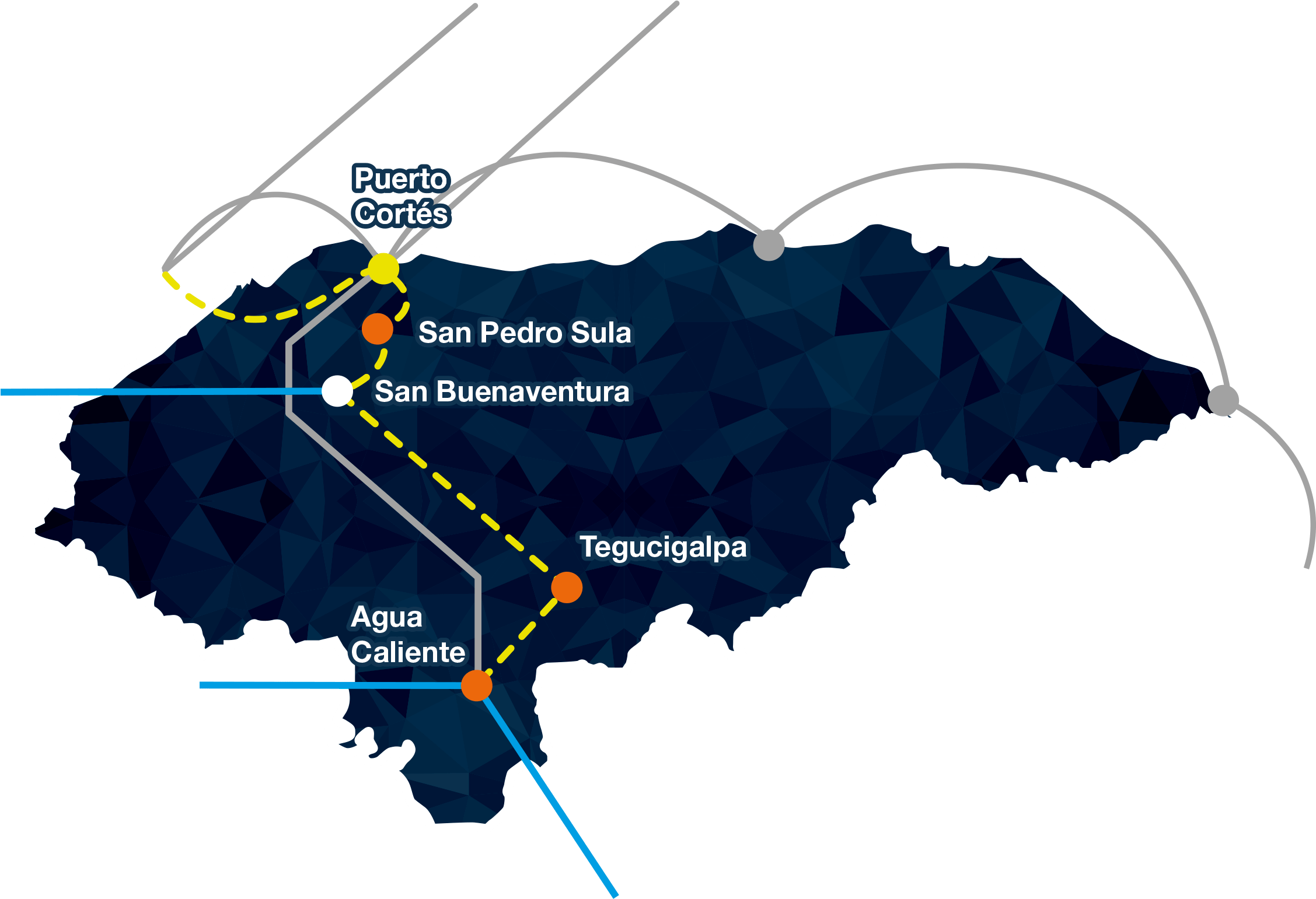 Atrás Siguiente - Logo Mapa De Honduras Png Clipart (2600x1648), Png Download