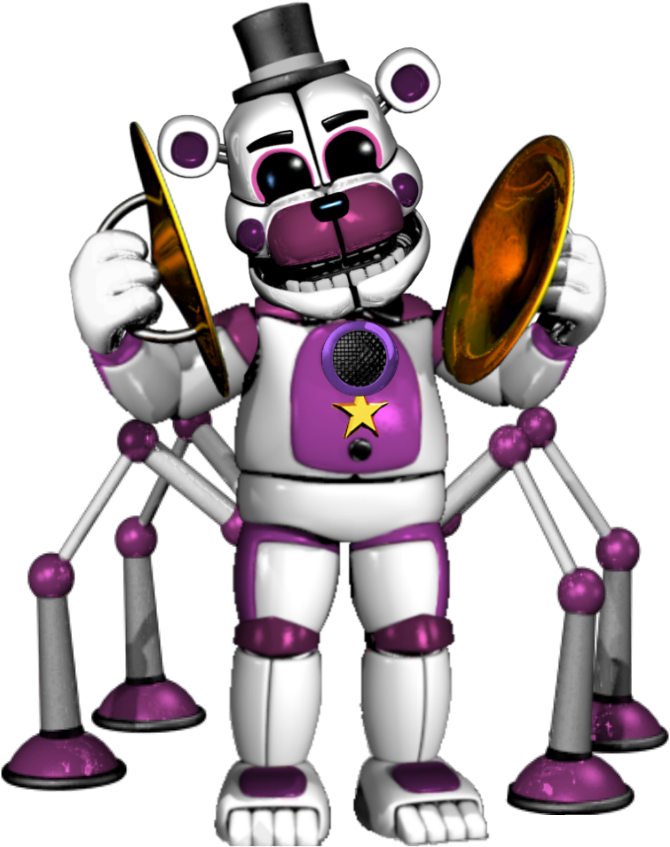 #fnaf #ffps #edit #musicman Music-man Has Ascended - Ultimate Custom Night Toys Clipart (768x1024), Png Download