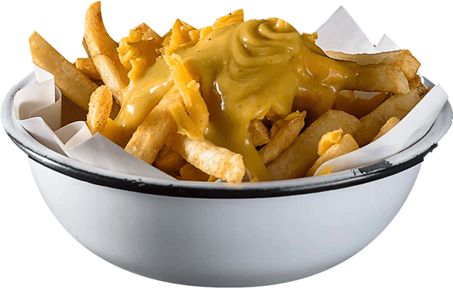 Papas Con Queso - French Fries Clipart (650x700), Png Download