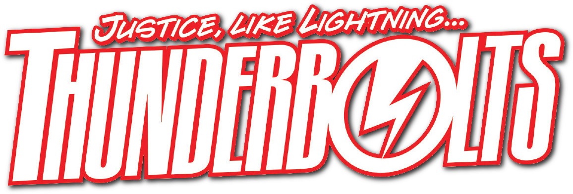 Thunderbolts Png - Marvel Thunderbolt Logo Png Clipart (1188x416), Png Download