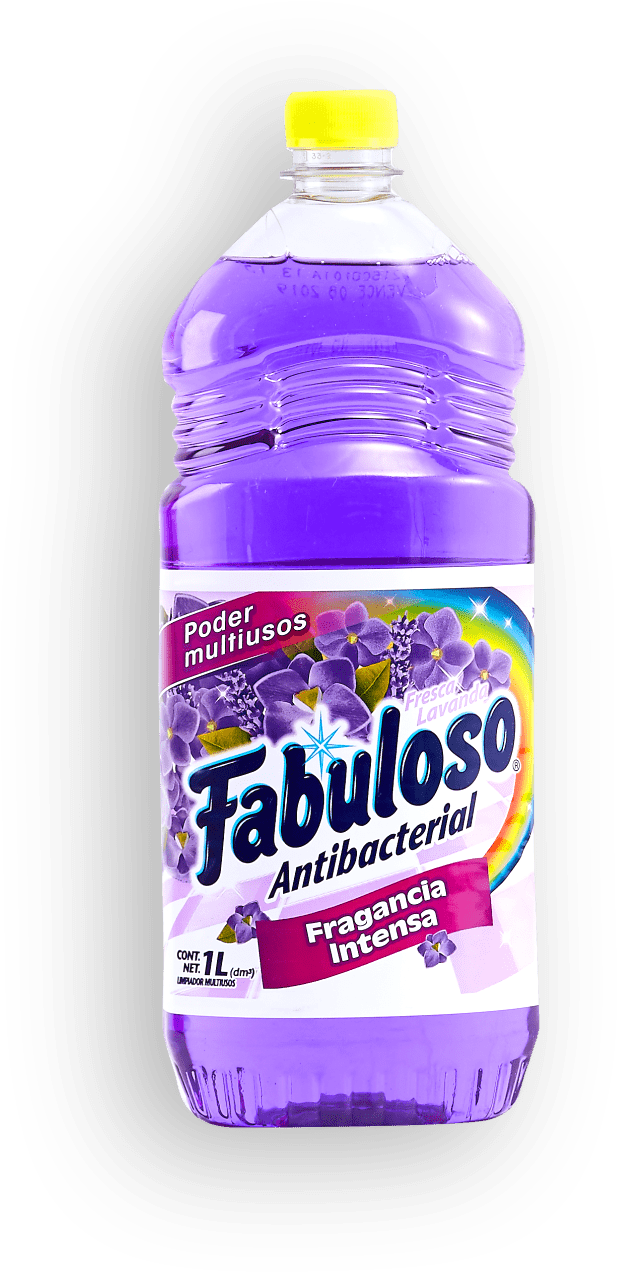 Fabuloso Multiusos Antibacterial Fresca Lavanda - Plastic Bottle Clipart (1600x1600), Png Download