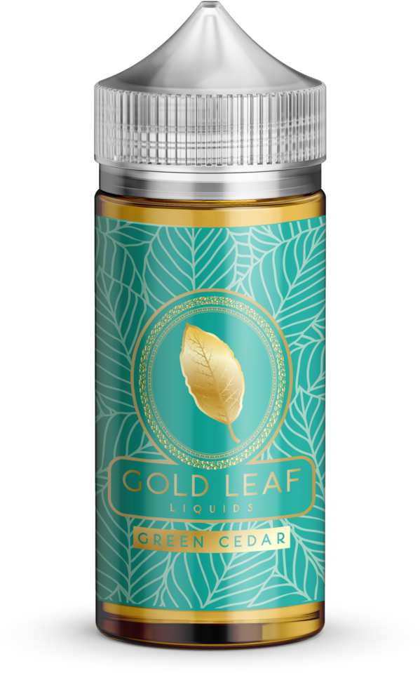Gold Leaf Green Cedar Clipart (1018x1200), Png Download