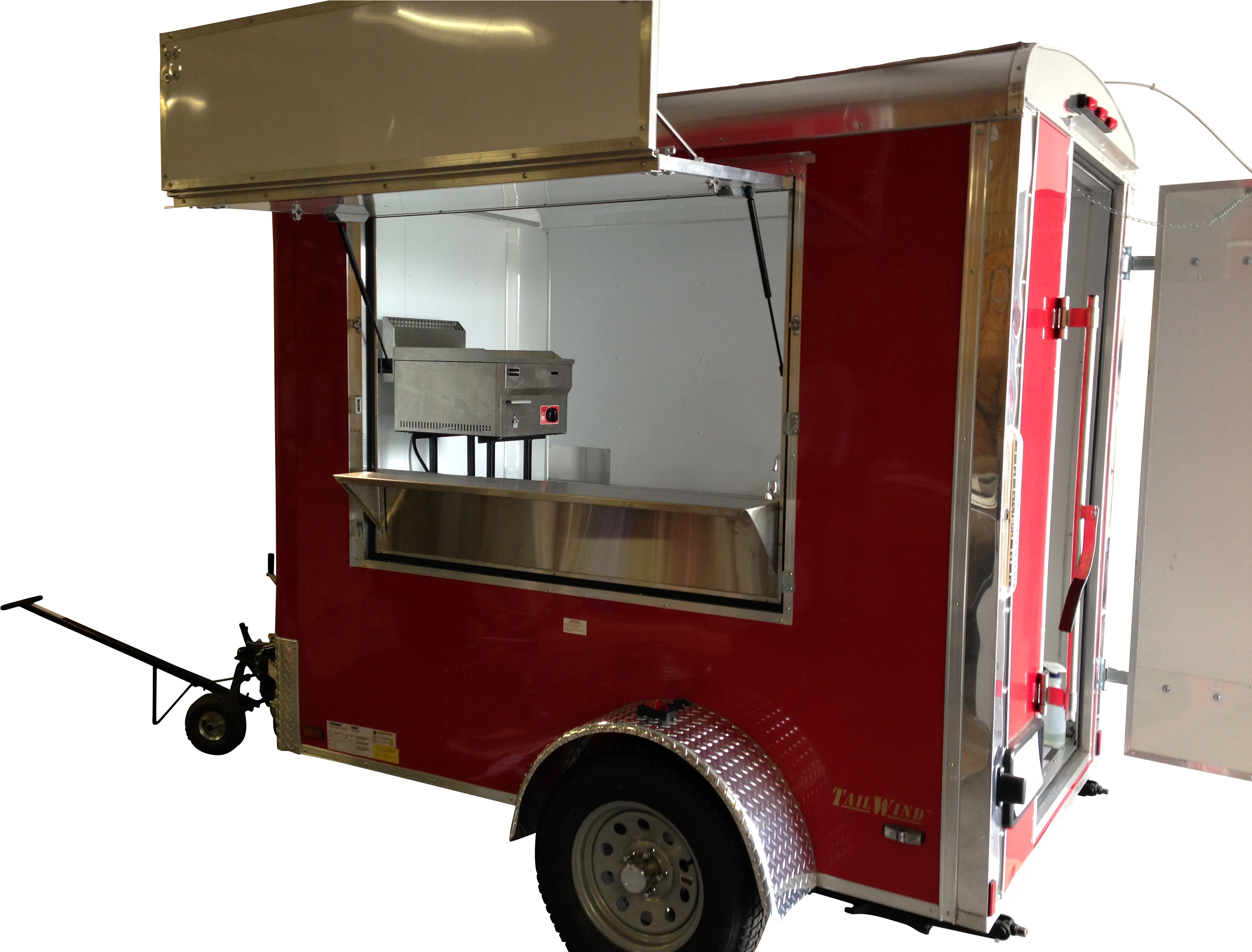 Hot Dog Cart - Stand In Hot Dog Cart Clipart (3264x2448), Png Download