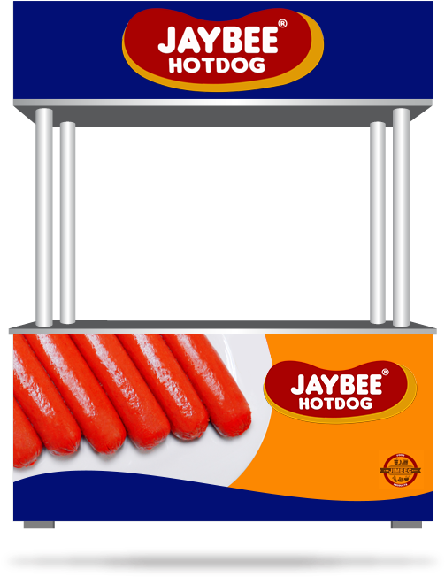 Jaybee Hotdog Is Exclusive Products Of Jimbec Food - Jaybee Hotdog Clipart (557x674), Png Download