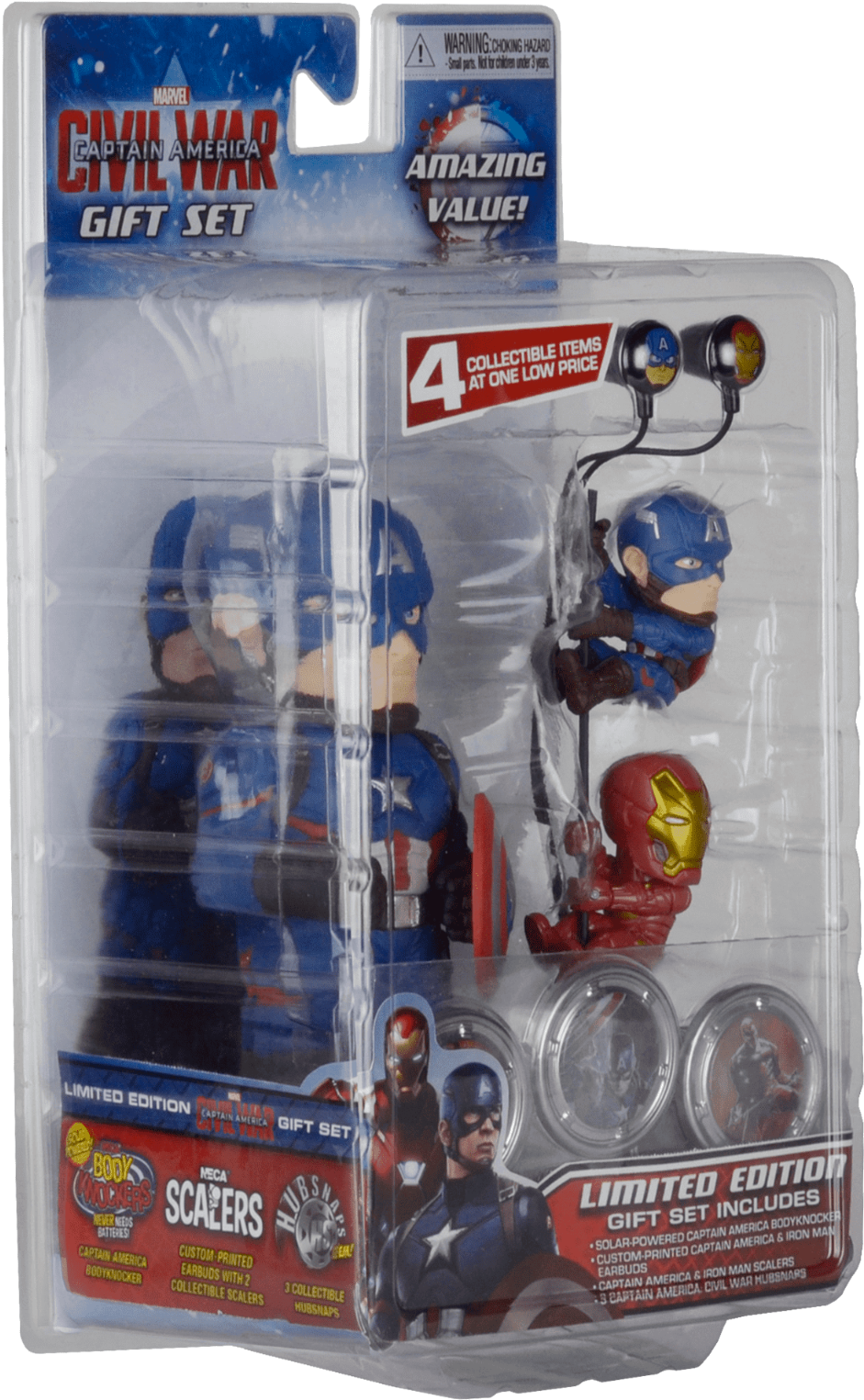 Neca Captain America 3 Civil War Limited Edition Action - Action Figure Clipart (1600x1600), Png Download