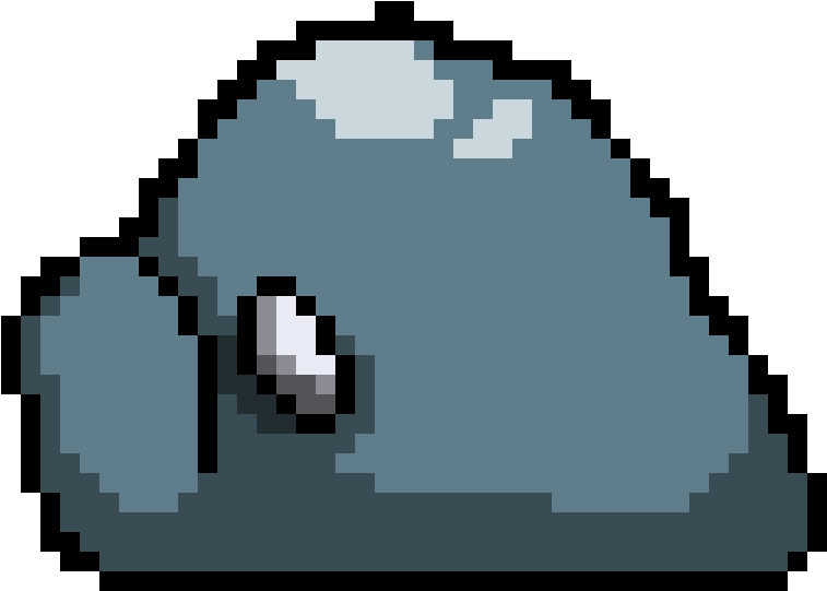 Sigh - Pixel Art Black Panther Clipart (1152x1152), Png Download