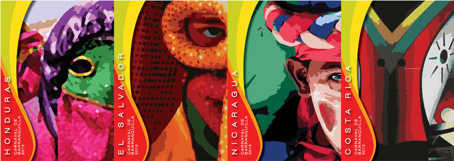 En El Teatro Nacional Rubén Darío De Managua, La Embajadora - Carnaval De Barranquilla Fondo Clipart (900x600), Png Download