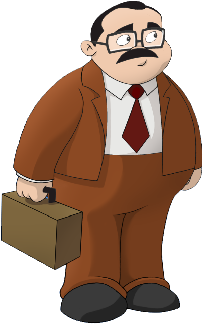 Chavo 8 - Senor Barriga Clipart (455x697), Png Download