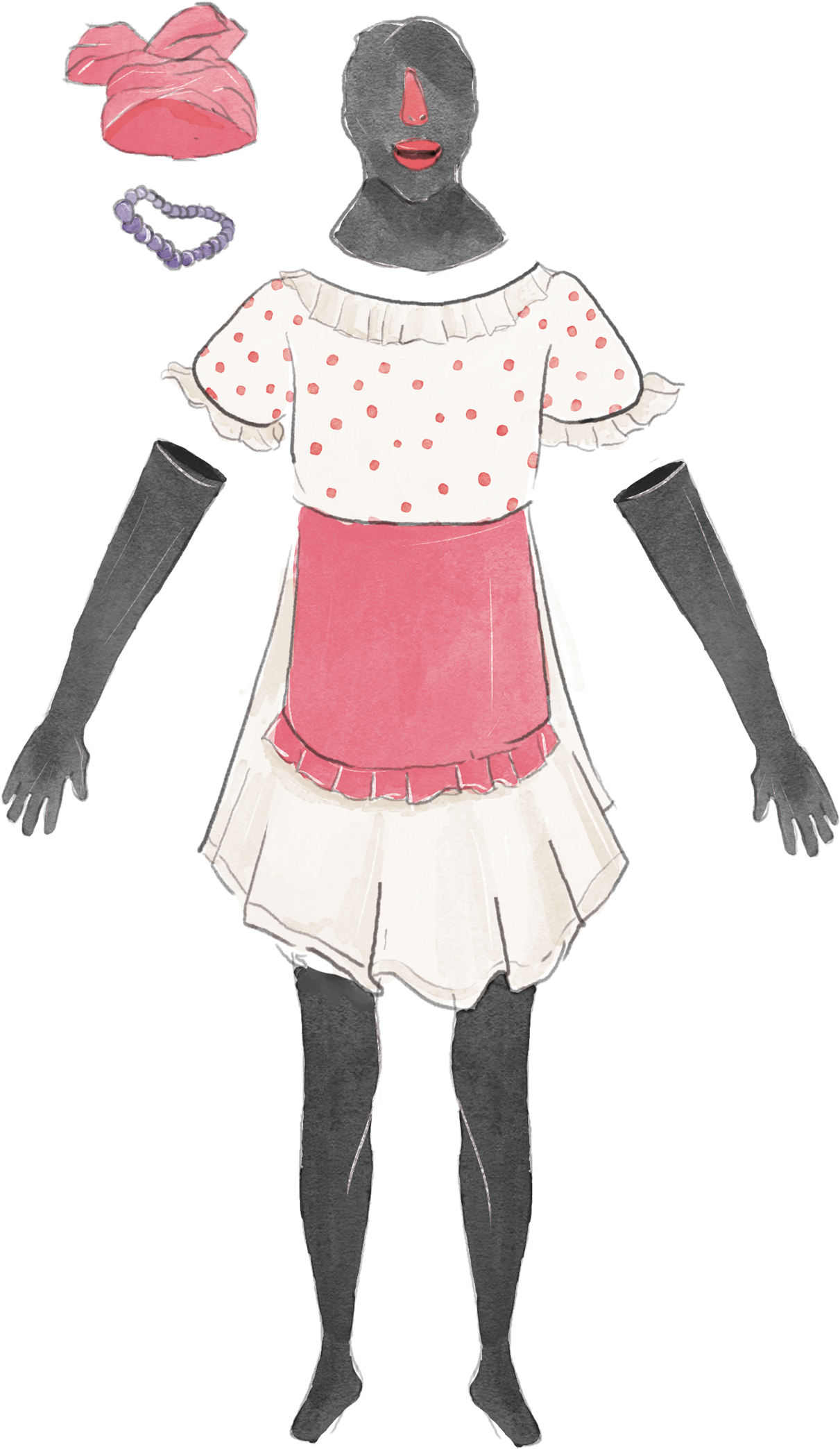 Mónica Gontovnik Hobrecht, Profesora Del Departamento - Sketch Clipart (1937x2598), Png Download