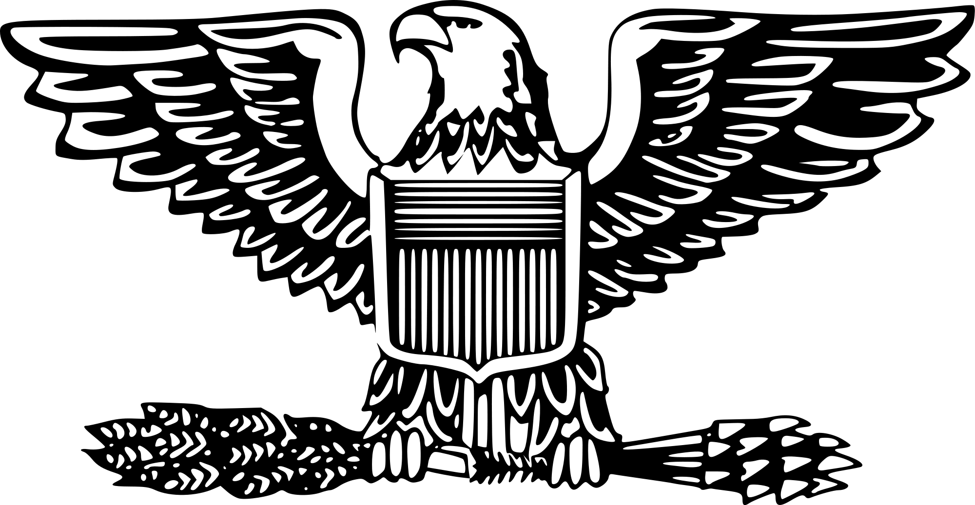 Military Eagle Cliparts - Navy Captain Insignia - Png Download (2000x1037), Png Download