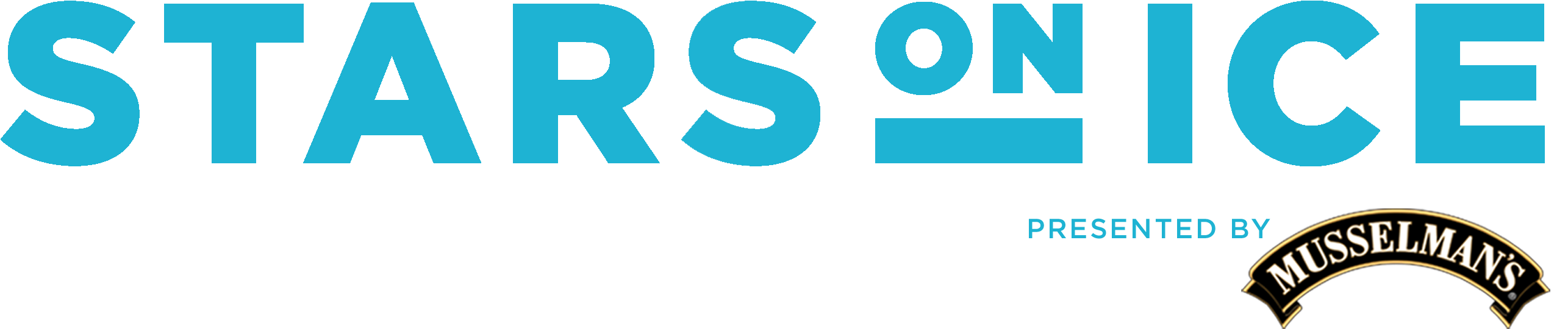 Stars On Ice Color Logo - Musselman's Clipart (3300x913), Png Download