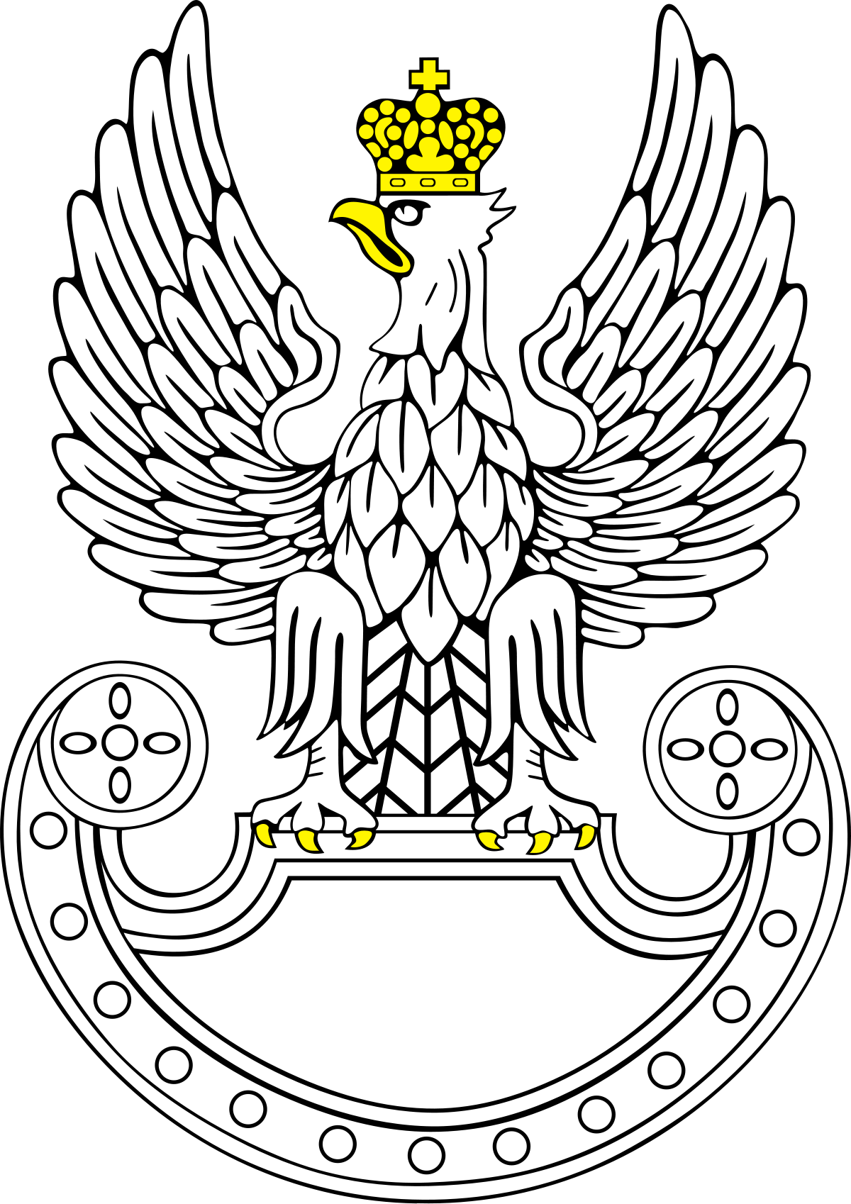 Polish Land Forces - Polish Armed Forces Logo Clipart (1200x1698), Png Download