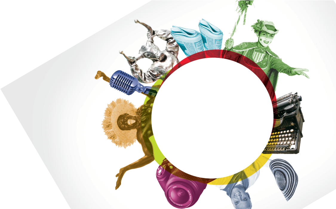 Carnaval De Barranquilla - Taller De Periodismo Clipart (1395x1305), Png Download