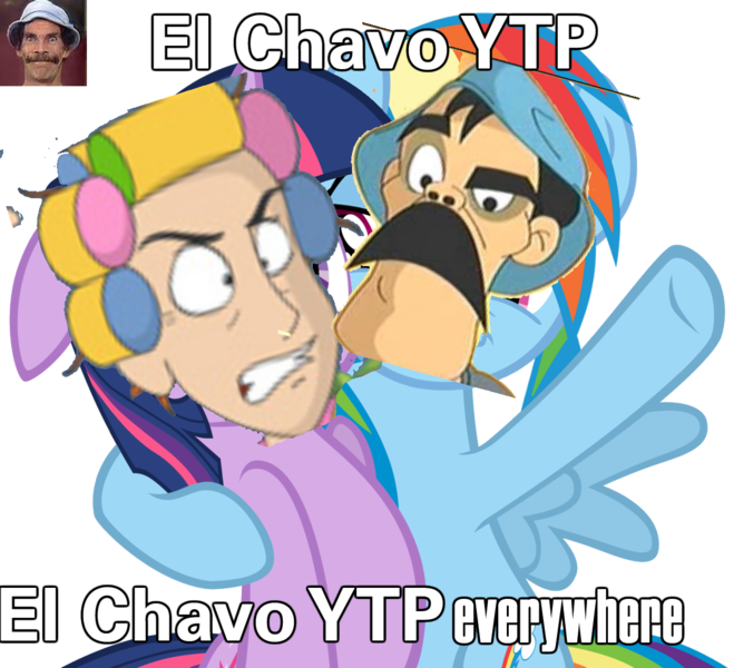 Dona Florinda, Don Ramon, El Chavo Del 8, Rainbow Dash, - Facebook De Don Ramon Clipart (659x600), Png Download