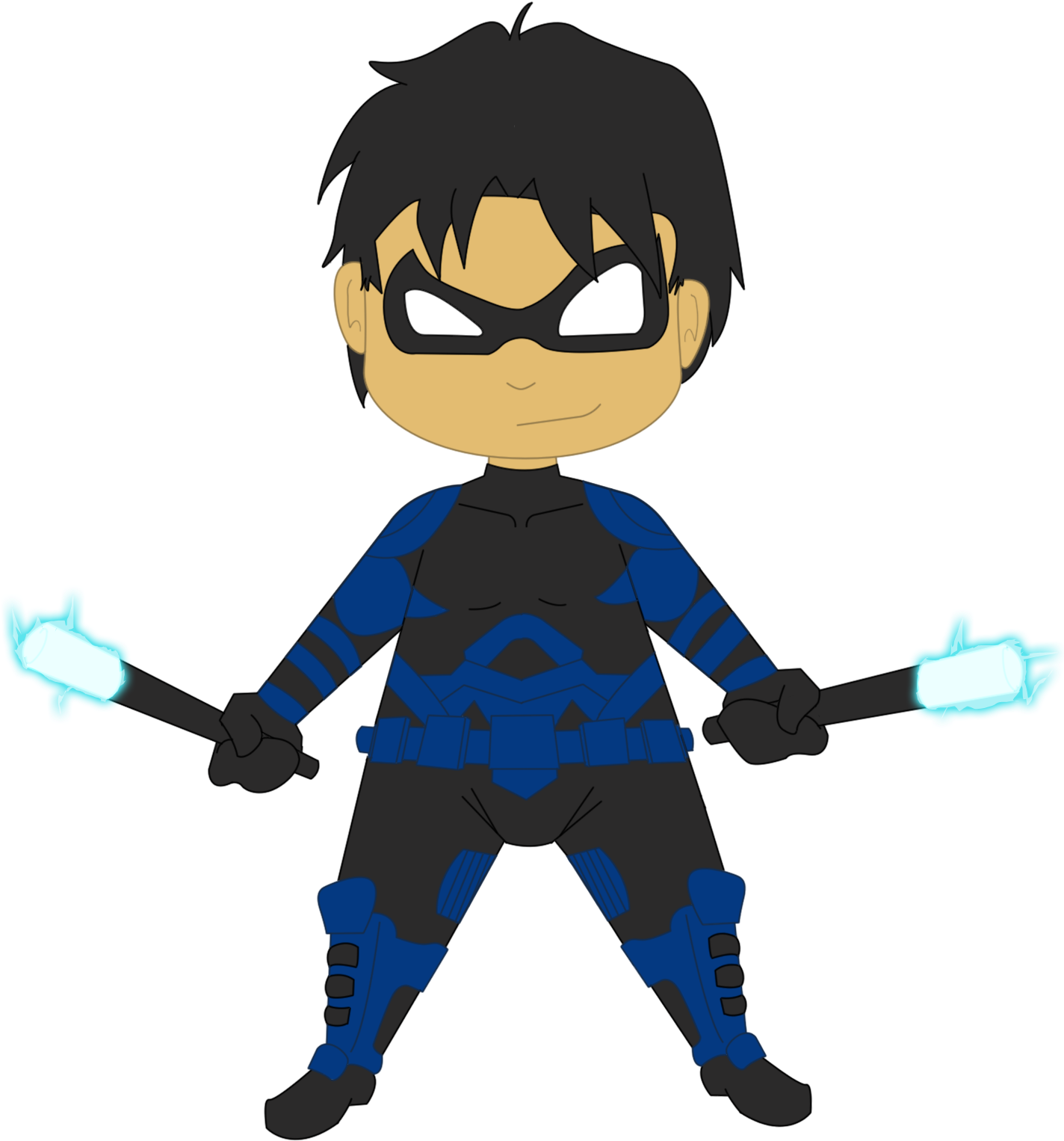 File - Chibi Cobalt - Png - Cartoon Clipart (1434x1659), Png Download