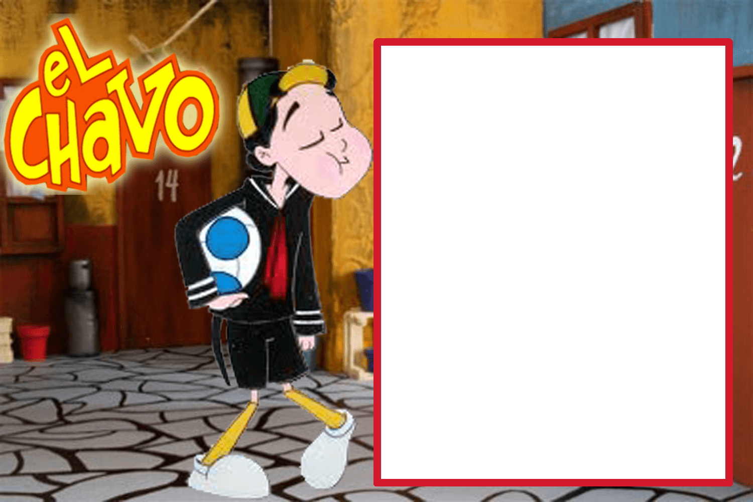 Marco Foto El Chavo - Marcos Del Chavo Del 8 Clipart (1500x1000), Png Download