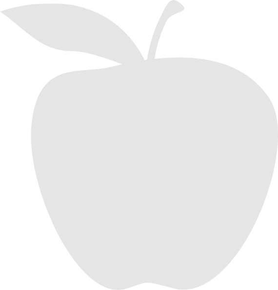 Black Apple Edited Clip Art At Clker - Small Drawings Of Apples - Png Download (570x596), Png Download