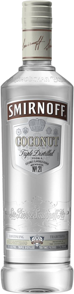 Rượu Smirnoff Vodka White Clipart (1000x1000), Png Download