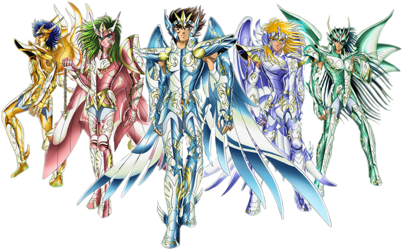 Trailer Subtitulado De Saint Seiya Brave Soldiers - Saint Seiya Divine Armor Clipart (800x497), Png Download